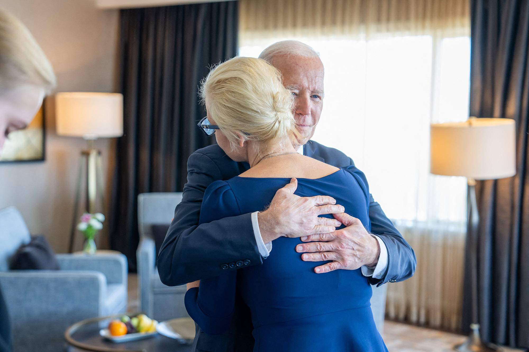 US-Präsident Joe Biden mit Julia Nawalnaja (Bild: Handout/The White House/AFP)
