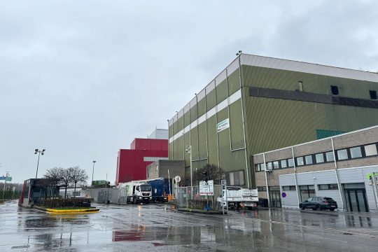 Müllverarbeitung: Gelände von Intradel in Herstal (Bild: Lena Orban/BRF)