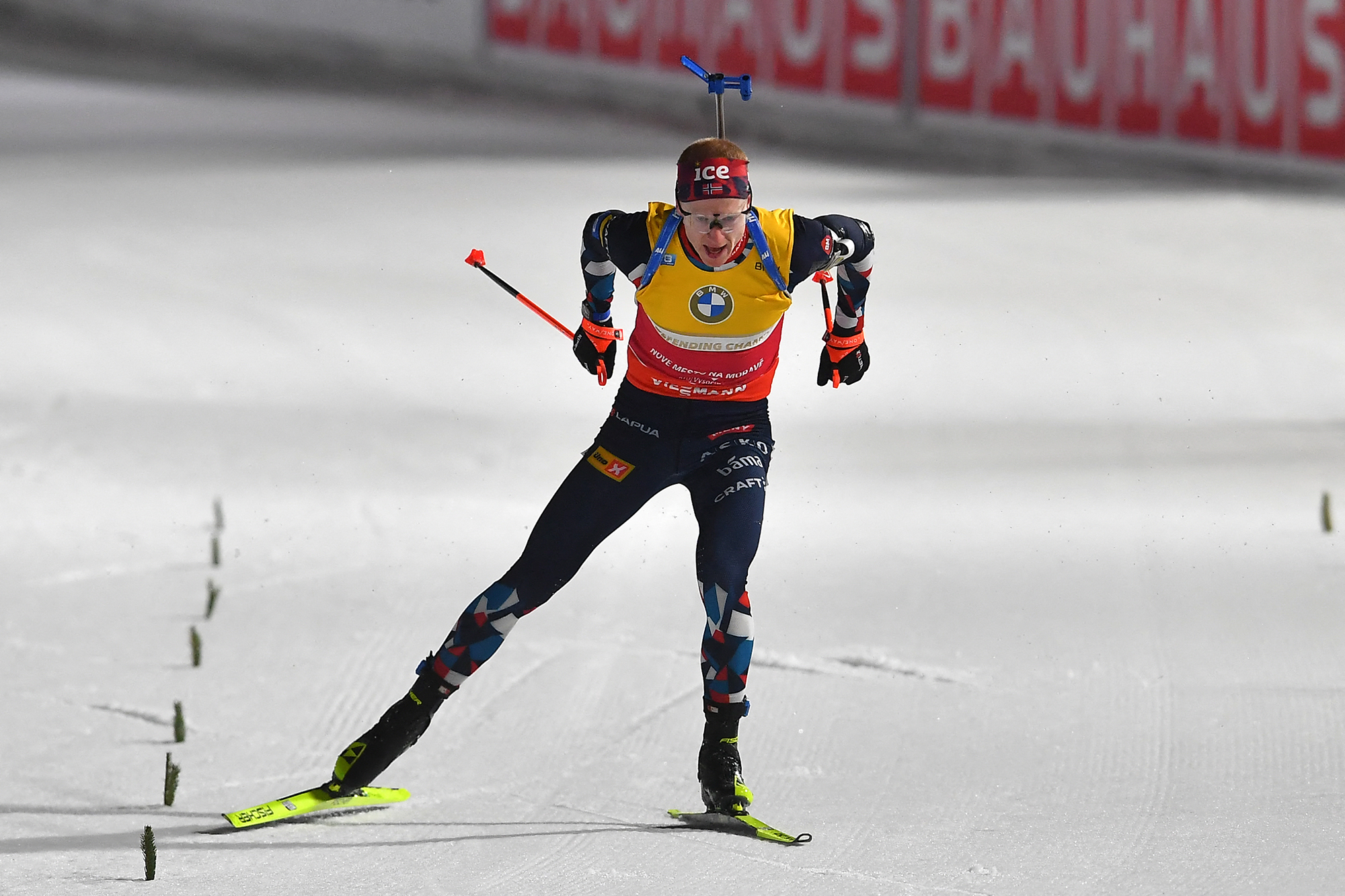 Johannes Thingnes Boe gewinnt das Einzel in Nove Mesto (Bild: Michal Cizek/AFP)
