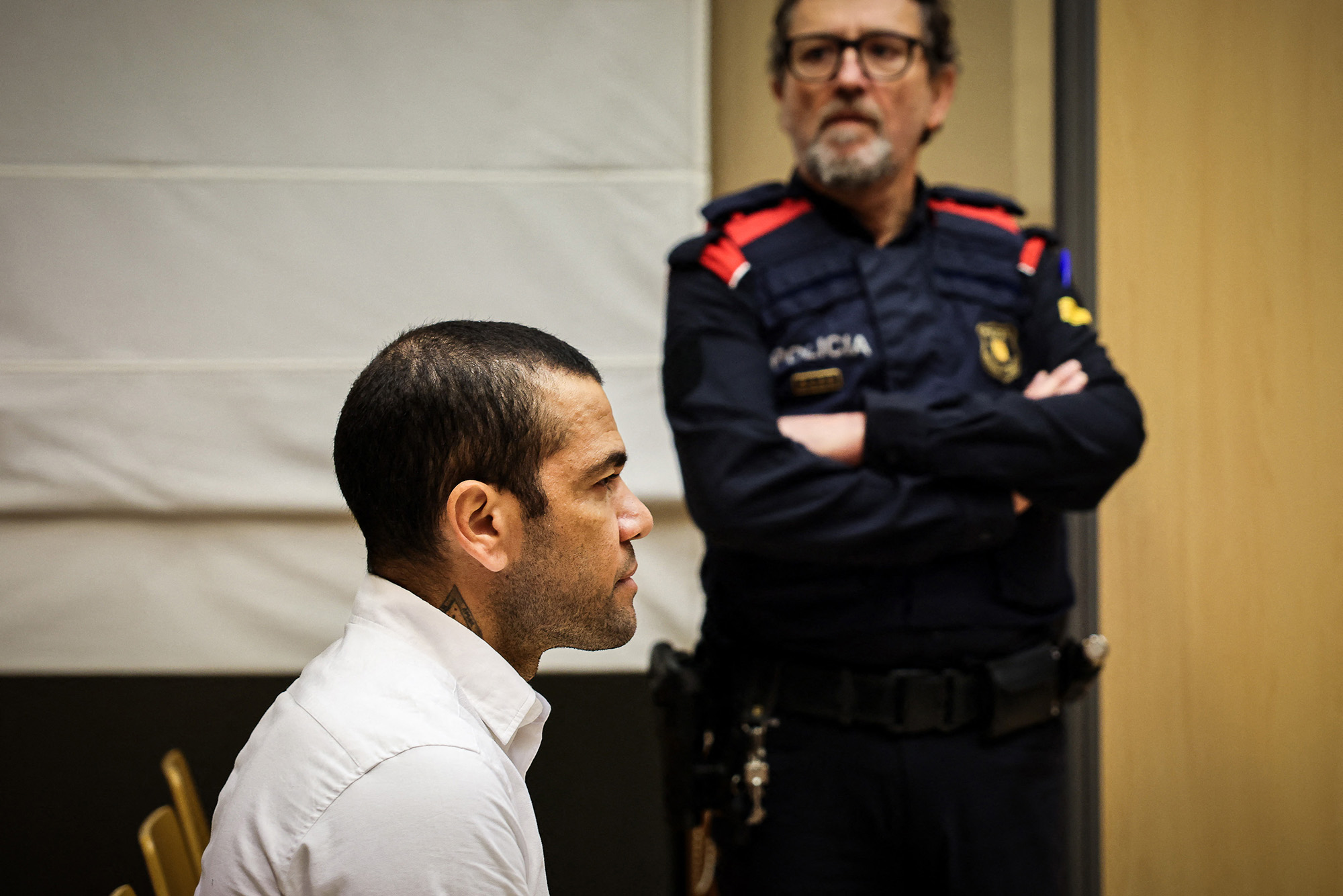 Dani Alves vor Gericht in Barcelona (Bild: Jordi Borras/Pool/AFP)