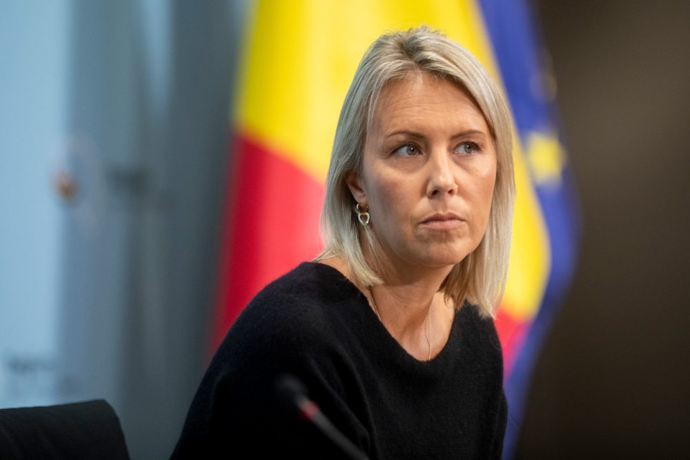 Verteidigungsministerin Ludivine Dedonder