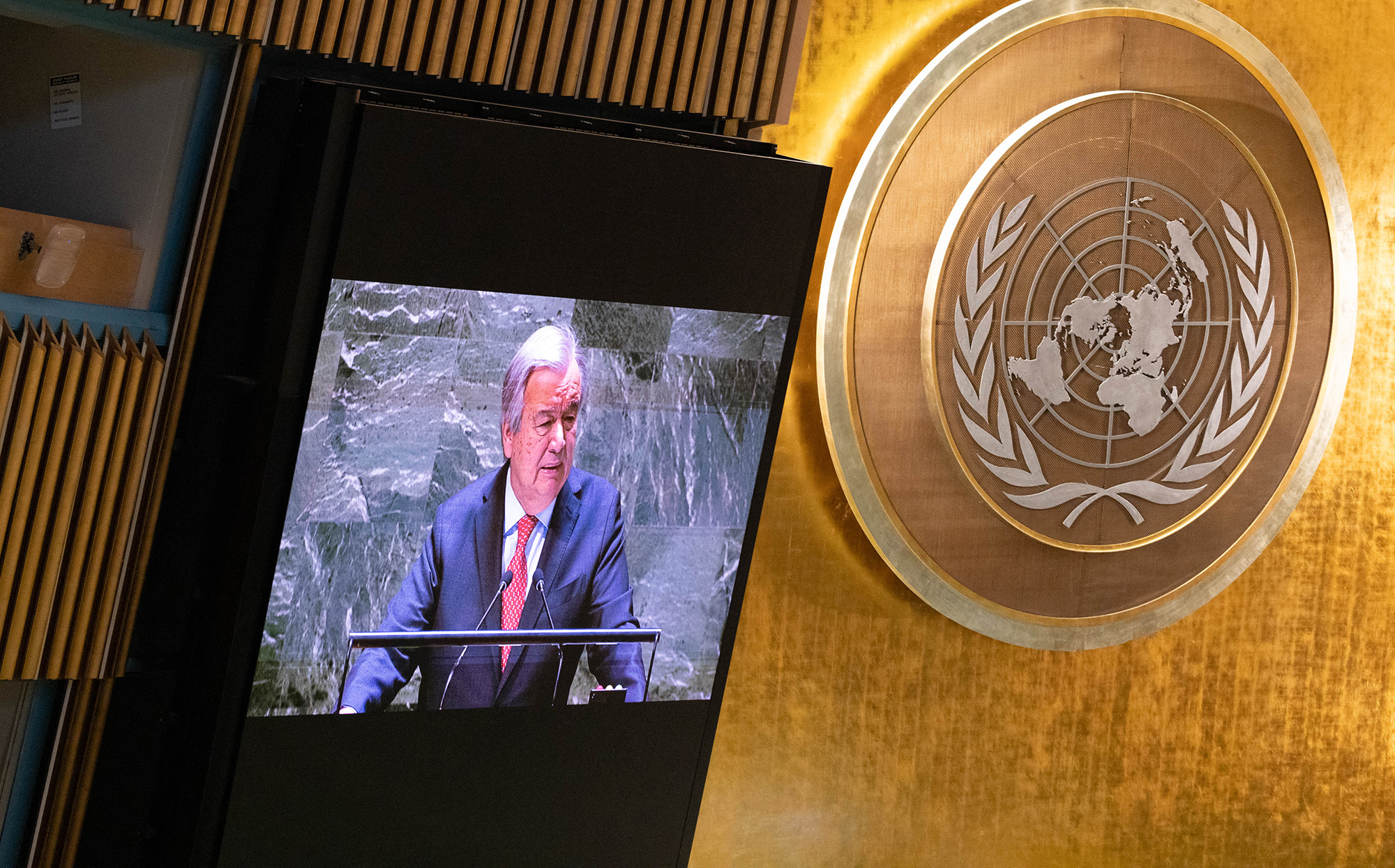 UN-Generalsekretär Guterres (Bild: Kena Betancur/AFP)