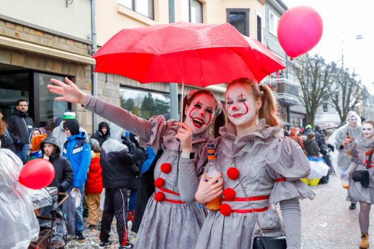 Karnevalszug St. Vith (Bild: Julien Claessen/BRF)