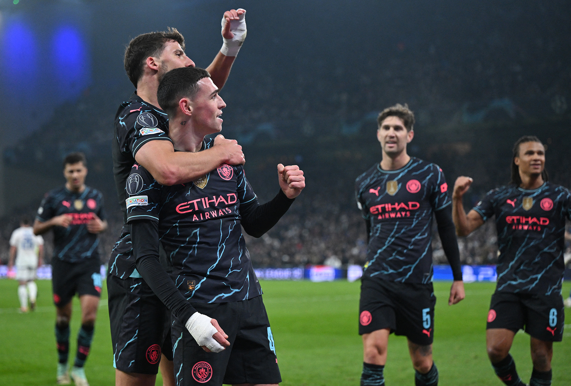 Manchester City besiegt FC Kopenhagen im Achtelfinal-Hinspiel (Bild: Jonathan Nackstrand/AFP)