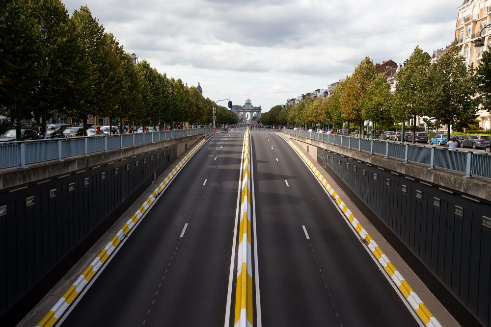 Montgomery-Tunnel in Brüssel (Bild: Nicolas Maeterlinck/Belga)