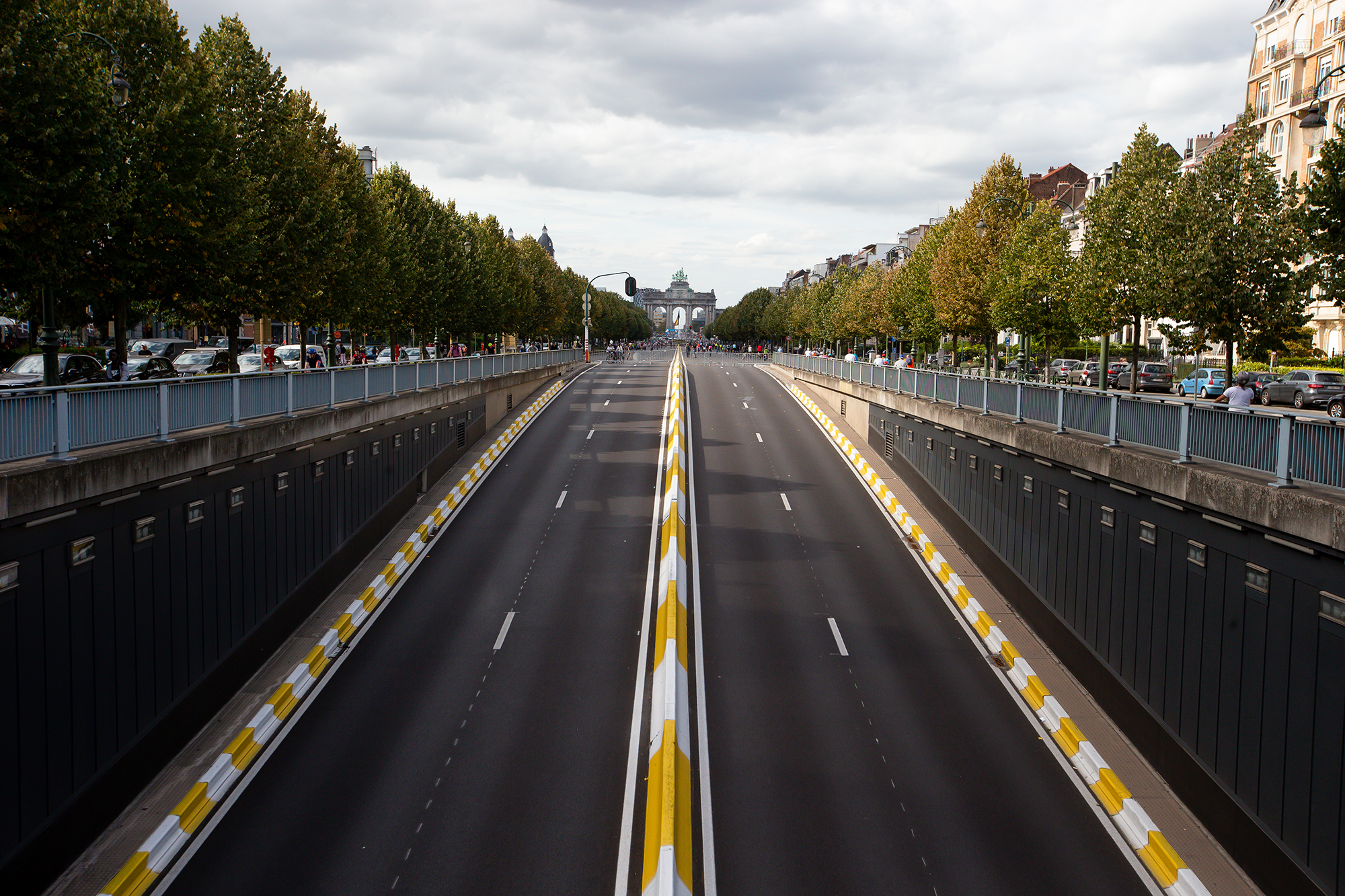 Montgomery-Tunnel in Brüssel (Bild: Nicolas Maeterlinck/Belga)