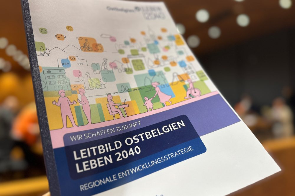 Entwicklungsvision 'Ostbelgien leben 2040' (Bild: Manuel Zimmermann/BRF)