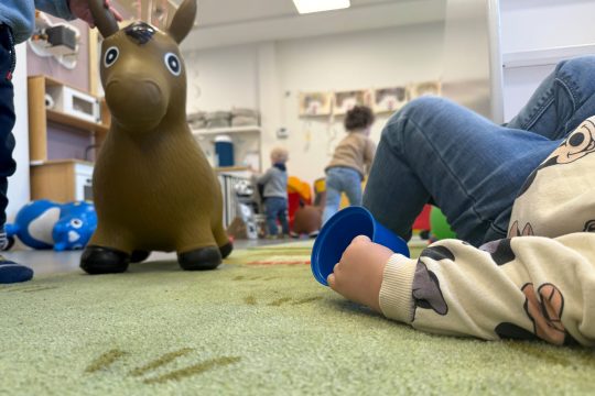 Bei den Post Minis: Aus dem Tagesmütterhaus ist eine Kinderkrippe geworden (Bild: Dogan Malicki/BRF)