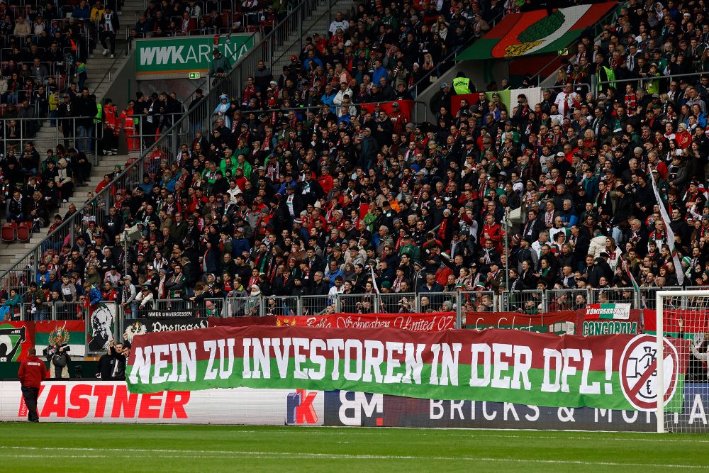 Fanproteste in Bundesliga-Stadion (Bild: Michaela Stache/AFP)