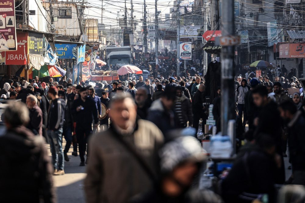 In der Stadt Rafah im Süden des Gazastreifens, 1.2. (Bild: Mahmud Hams/AFP)