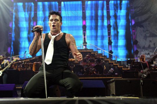 Robbie Williams 2003 in Antwerpen (Bild: Peter De Voecht/Belga)