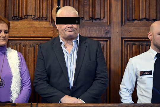 Jacques Roemers beim Prozessbeginn am Montag (Bild: Eric Lalmand/Belga)