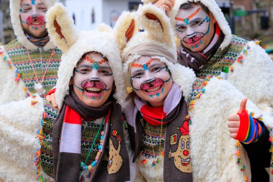 Rosenmontagszug Eupen (Bild: Julien Claessen/BRF)