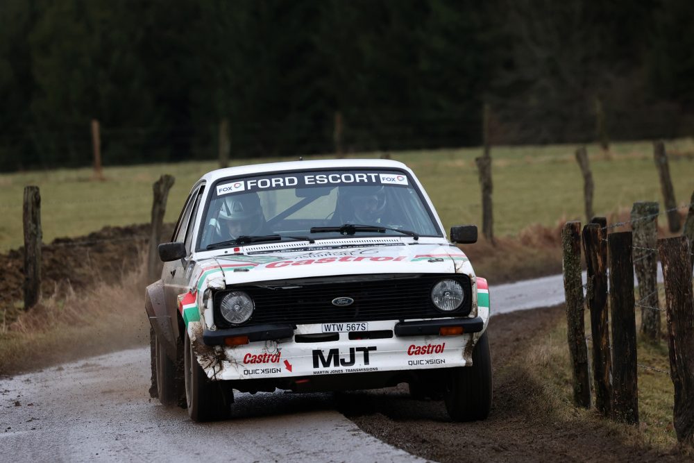 Stefaan Stouf/Joris Erard im Ford Escort bei den Legend Boucles de Bastogne (Bild: Jacques Letihon)