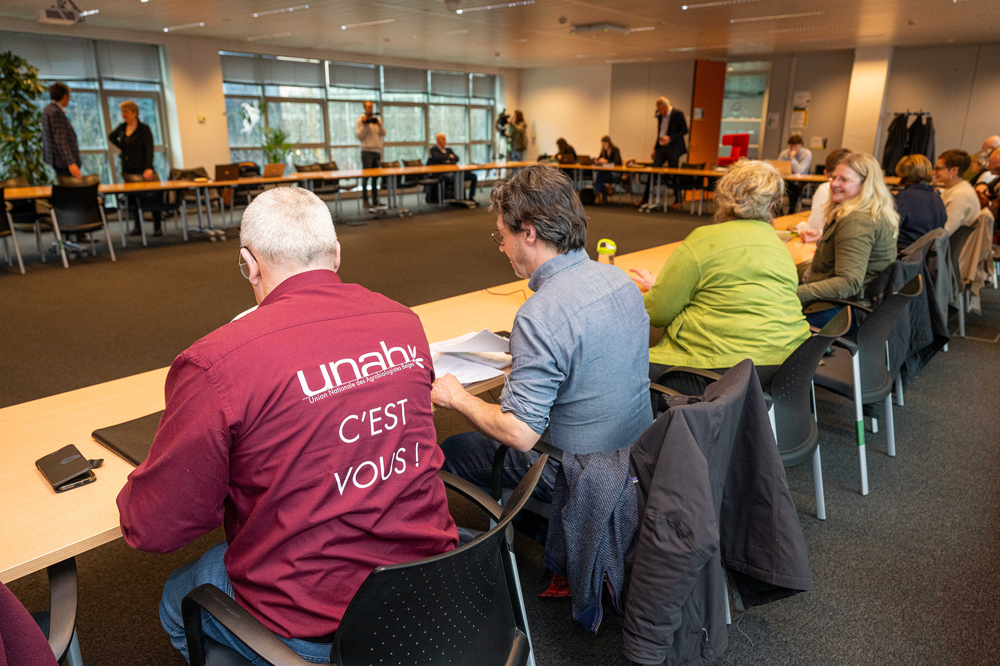Treffen der Task Force "Food" in Brüssel am Freitag (Bild: Jonas Roosens/Belga)