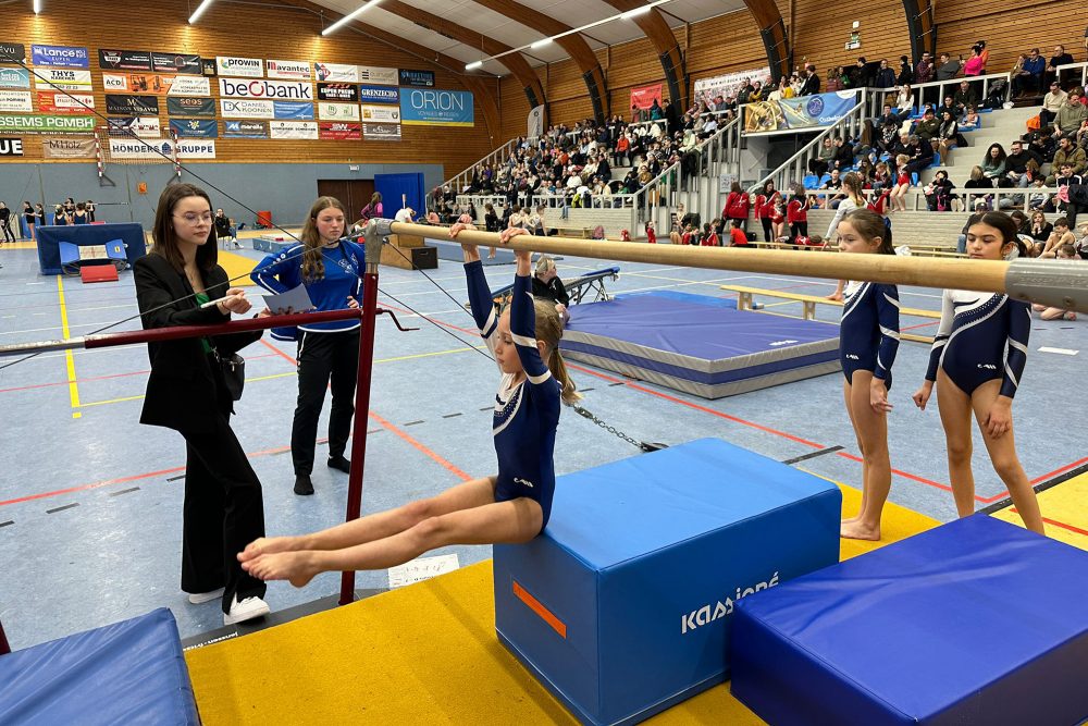 Kids-Gym-Cup des Eupener Turnvereins in der Halle am Stockbergerweg (Bild: Eupener Turnverein)