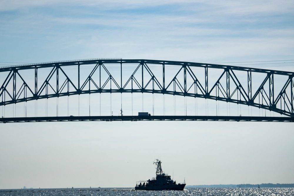 Die Francis Scott Key Bridge in Baltimore