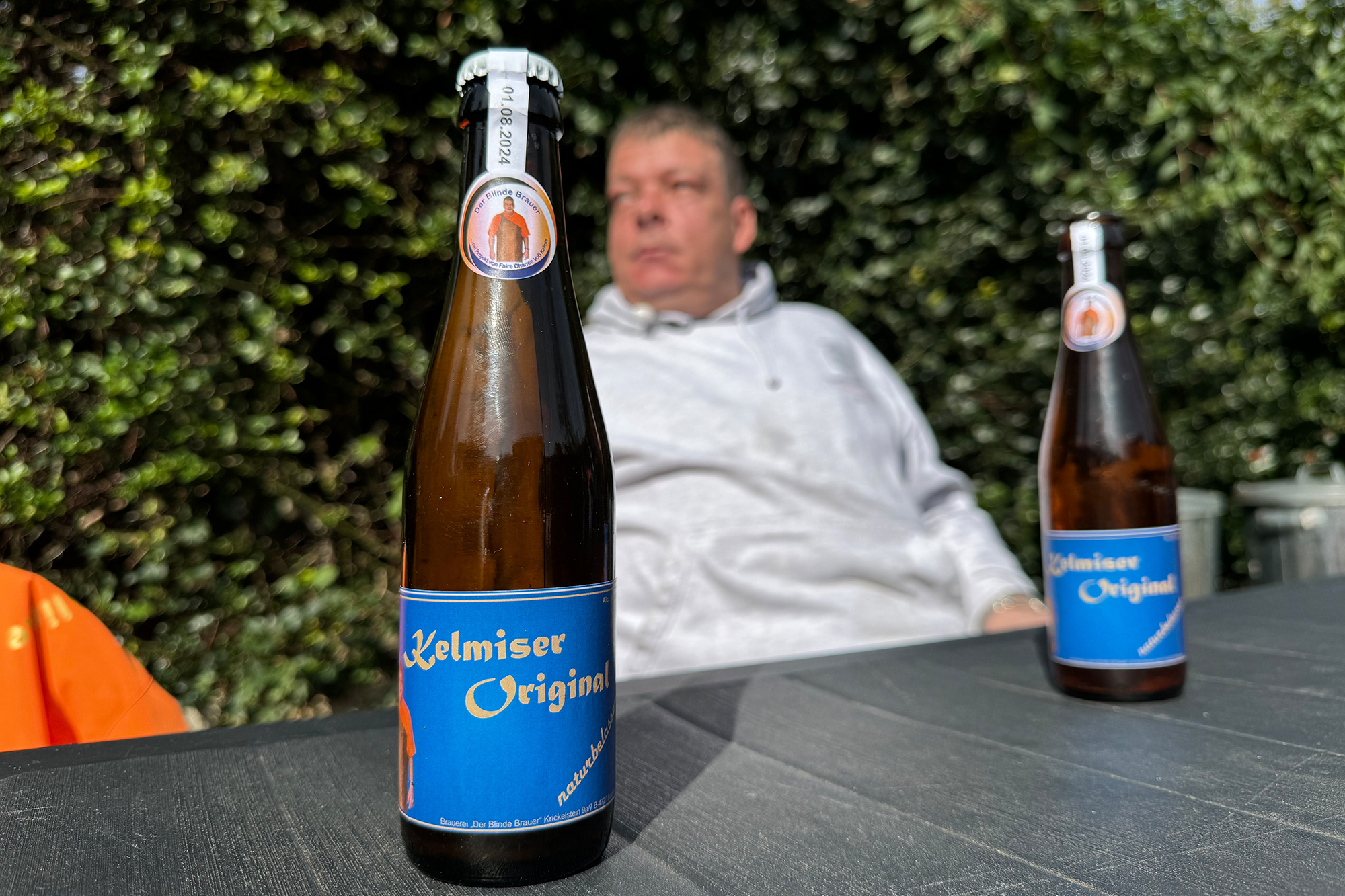 Der blinde Bierbrauer Dirk Scheidt aus Kelmis