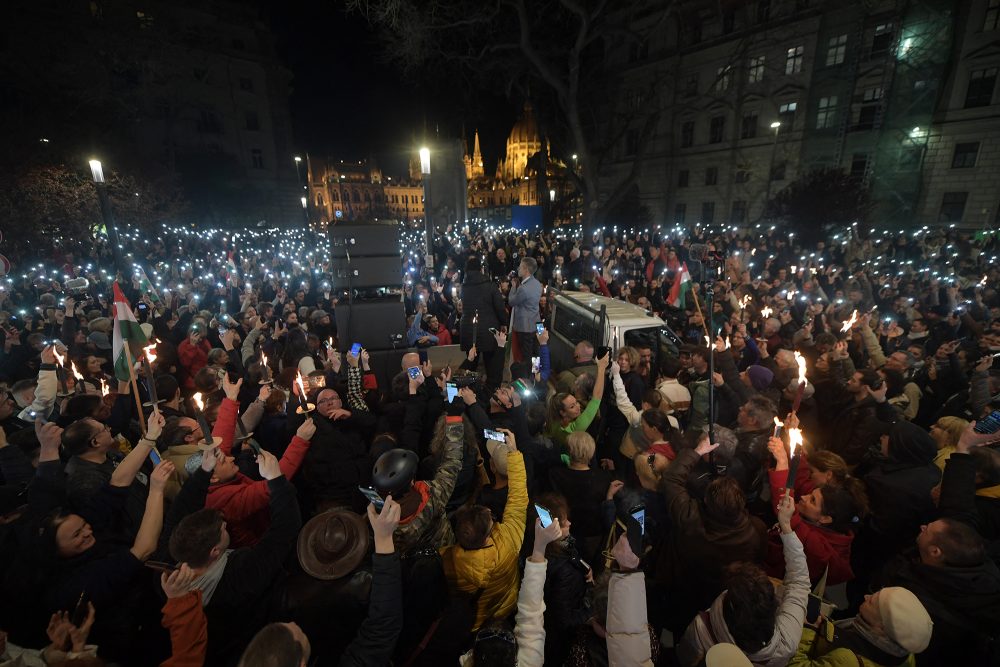 Demo in Budapest