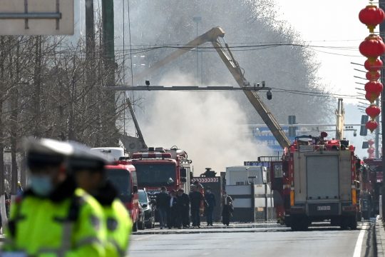 Heftige Explosion in der chinesischen Stadt Sanhe