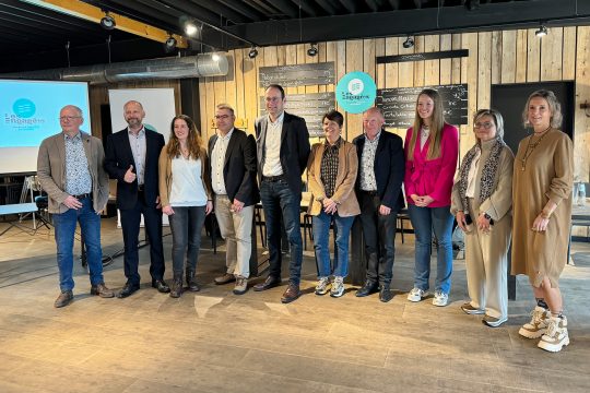 Les Engagés und CSP stellen ihre Liste für die Regionalwahlen vor (Bild: Dogan Malicki/BRF)