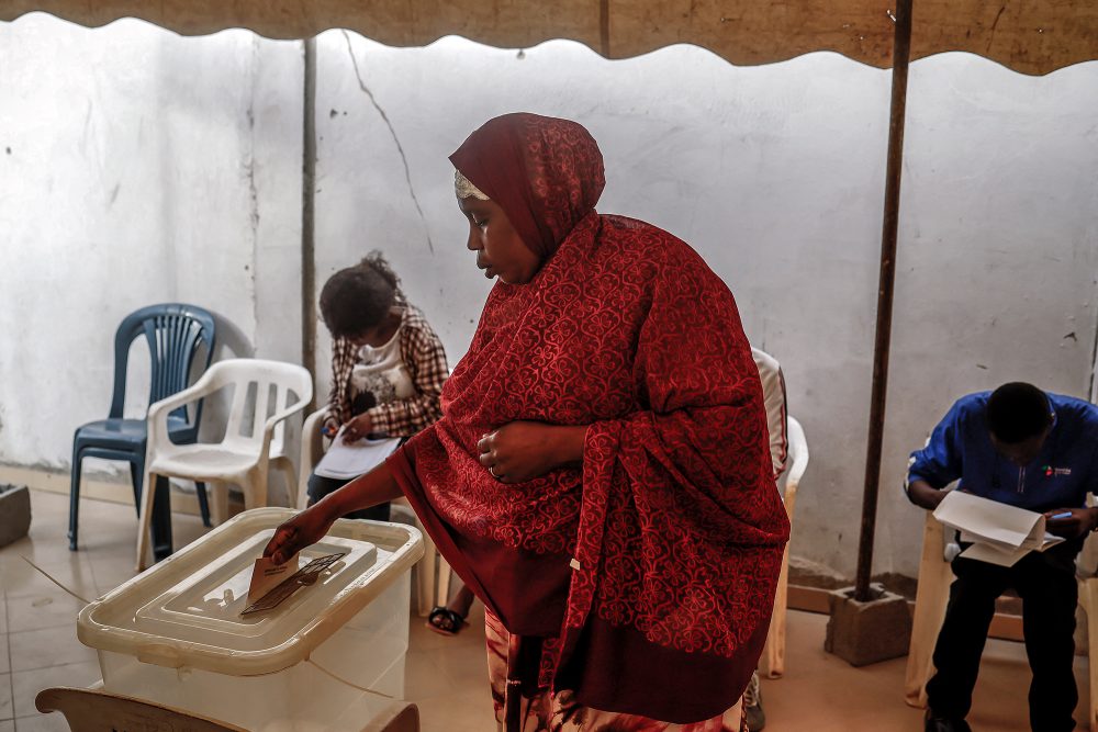 Wahlbüro in Dakar