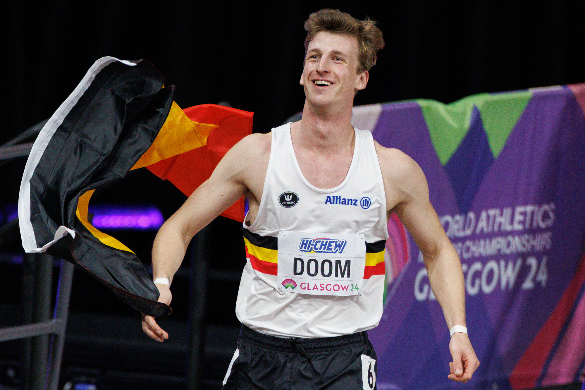 Gold für Alexander Doom bei den Leichtathletik-Hallenweltmeisterschaften (Bild: Benoit Doppagne/Belga)