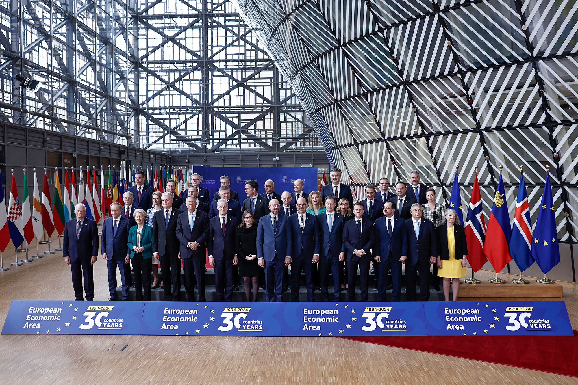 Gruppenfoto der EU-Staats- und Regierungschefs