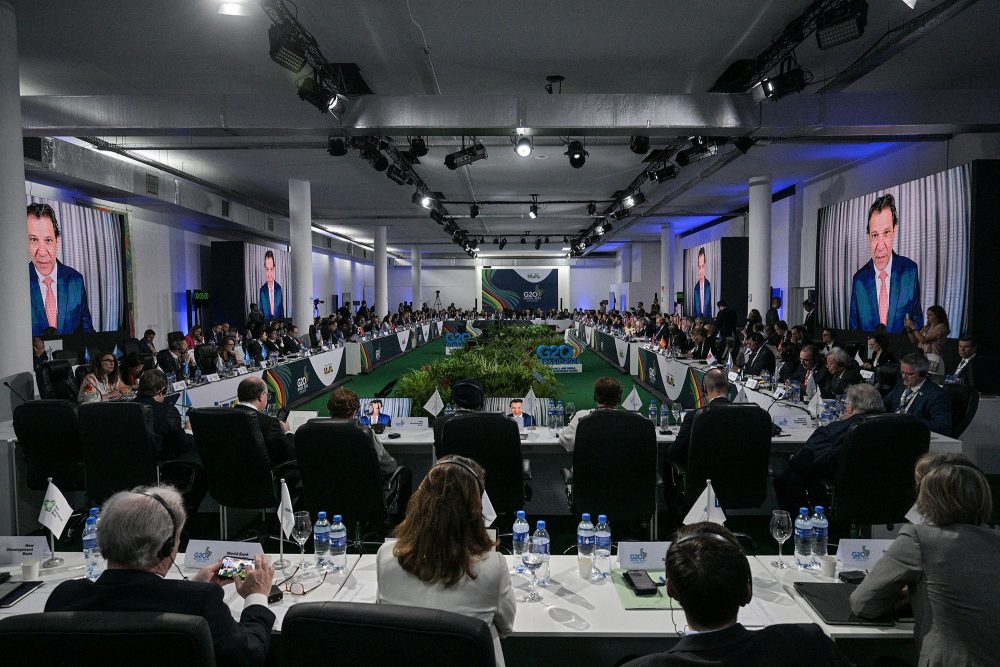 G20-Treffen in Sao Paulo (Bild: Nelson Almeida/AFP)