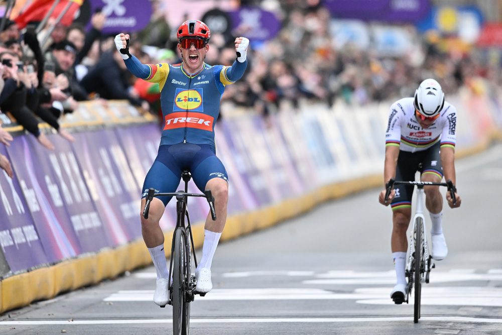 Mads Pedersen gewinnt Gent-Wevelgem