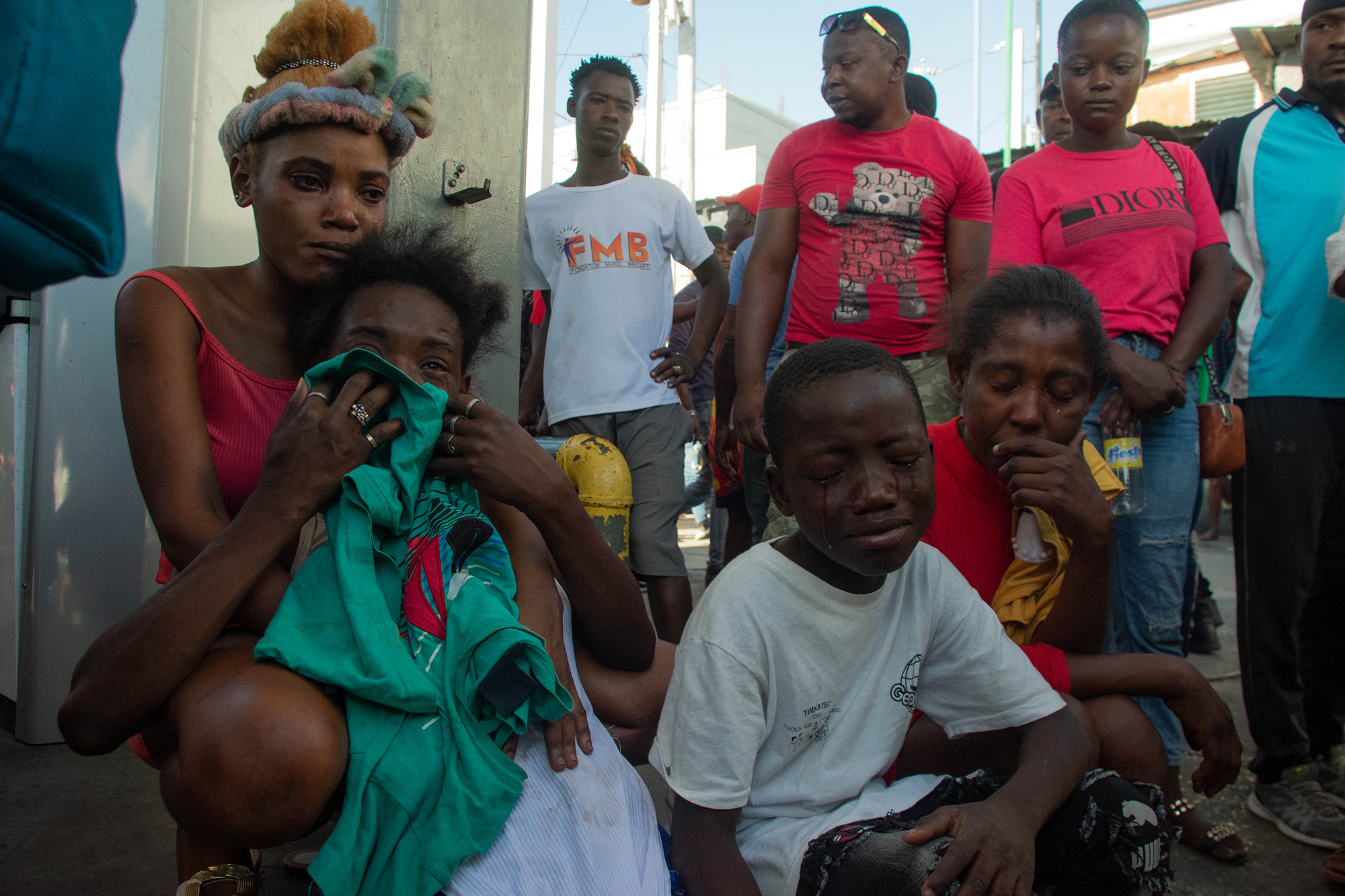 Die Menschen in Port-au-Prince sind nach den erneuten Unruhen geschockt