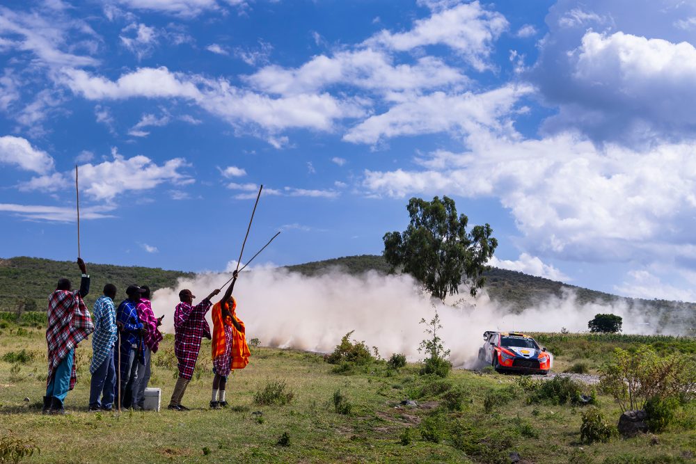 Thierry Neuville/Martijn Wydaeghe bei der Safari-Rallye Kenia