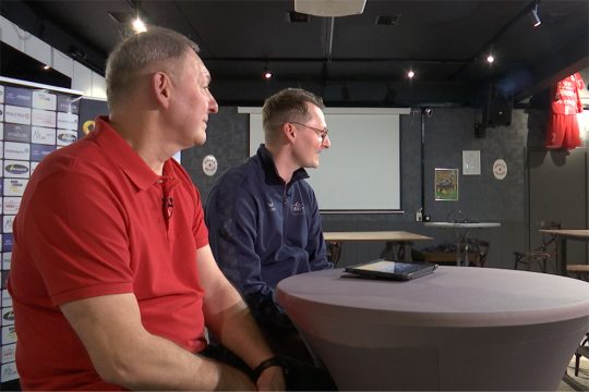 Mariusz Kedziora und Sohn Damian von der KTSV Eupen