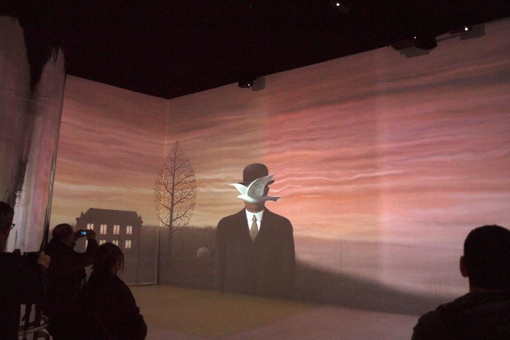 "Magritte - The Immersive Experience" in Brüssel