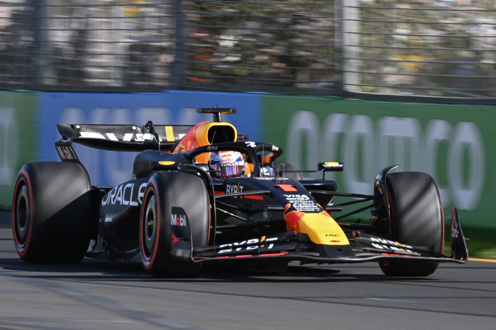 Max Verstappen beim Qualifying in Melbourne