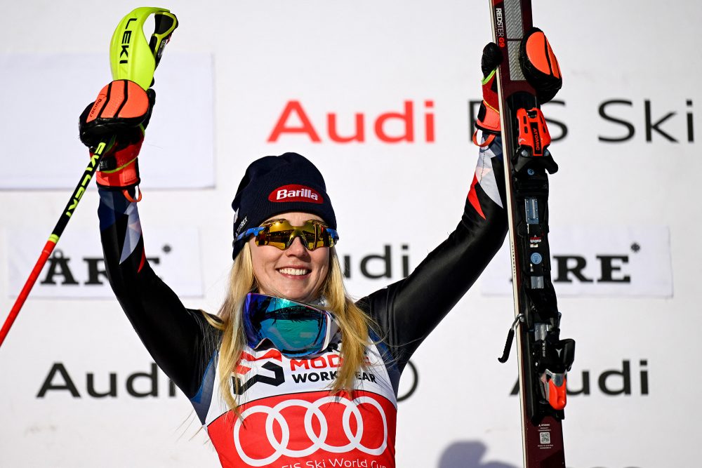 Mikaela Shiffrin (Bild: Pontus Lundahl/TT News Agency/AFP)