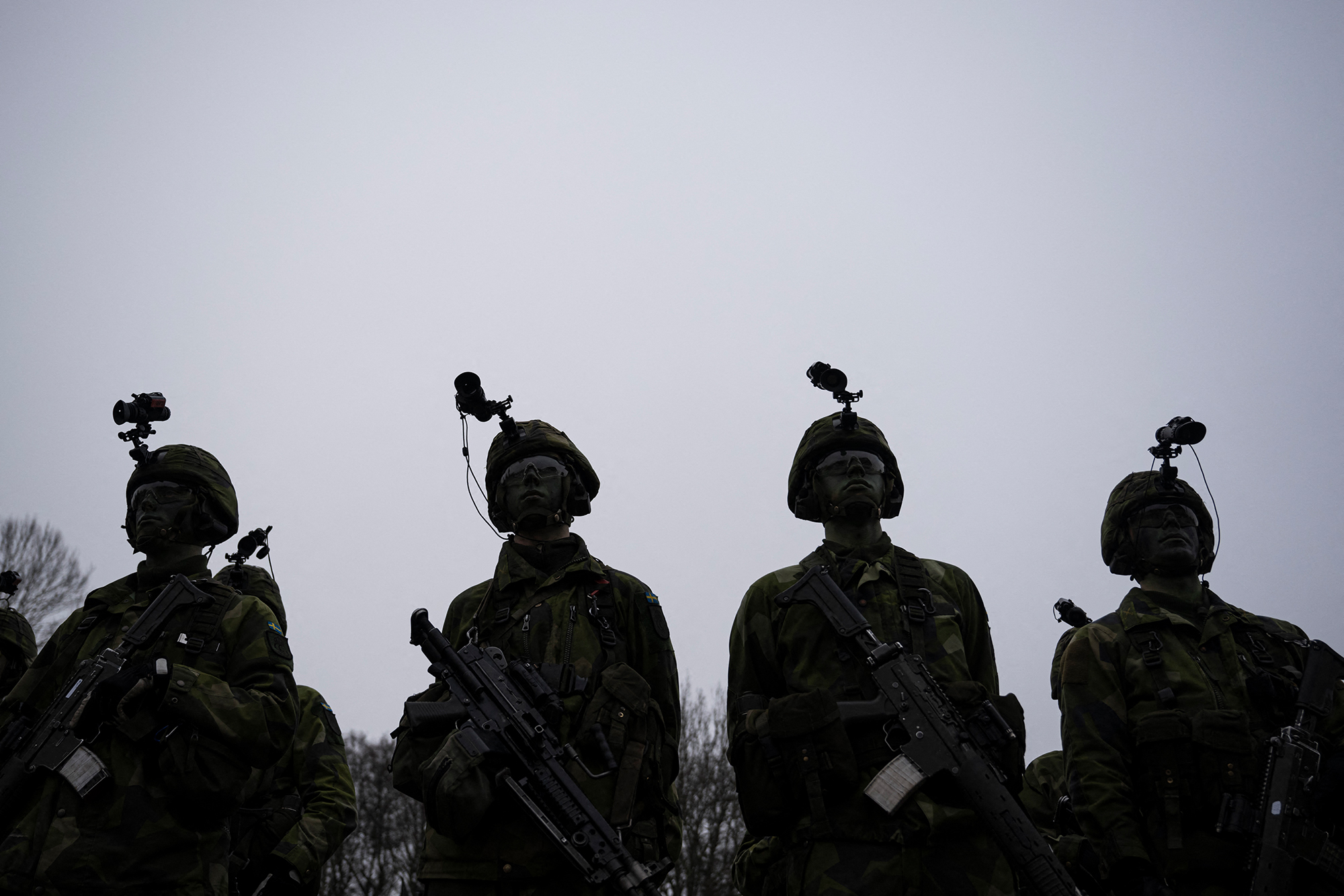 Militärübung (Illustrationsbild: Jonathan Nackstrand/AFP)