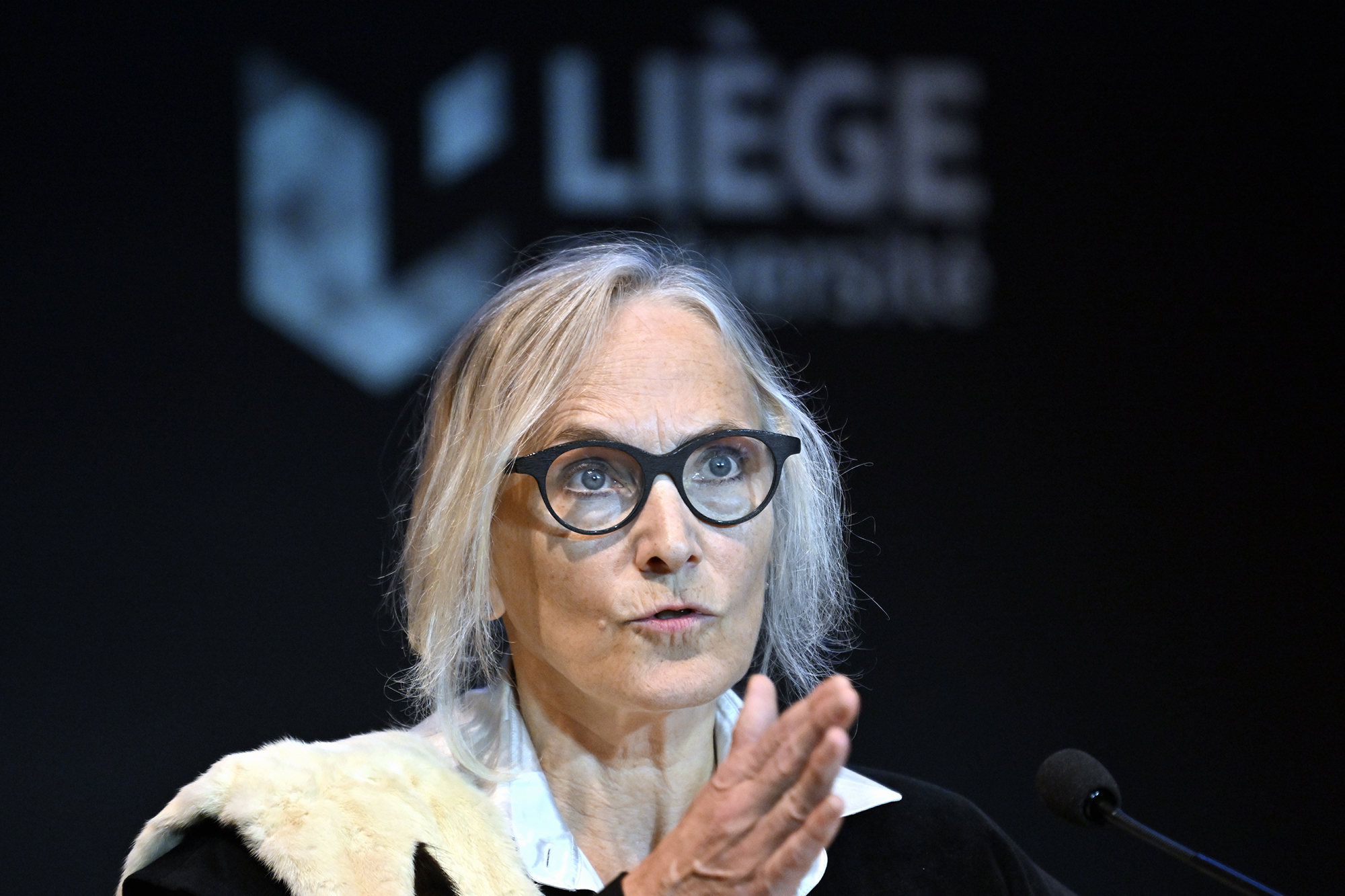 Anne-Sophie Nyssen, Rektorin der Universität Lüttich