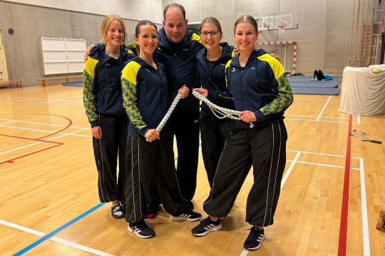 Das Team der "East Belgian Double Dutch Jumpers"