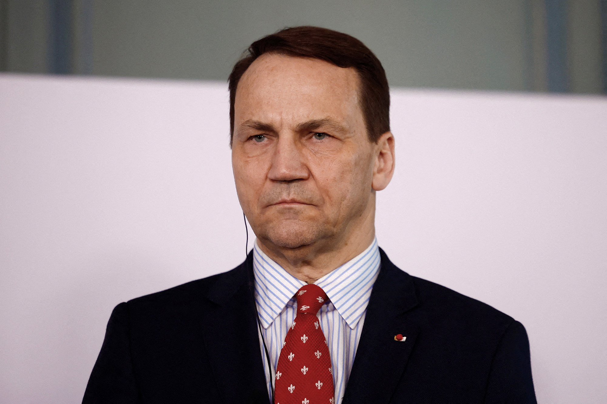 Polens Außenminister Sikorski (Bild: Sarah Meyssonnier/Pool/AFP)