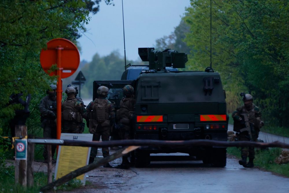 Spezialeinheit der belgischen Armee (Bild: James Arthur Gekiere/Belga)