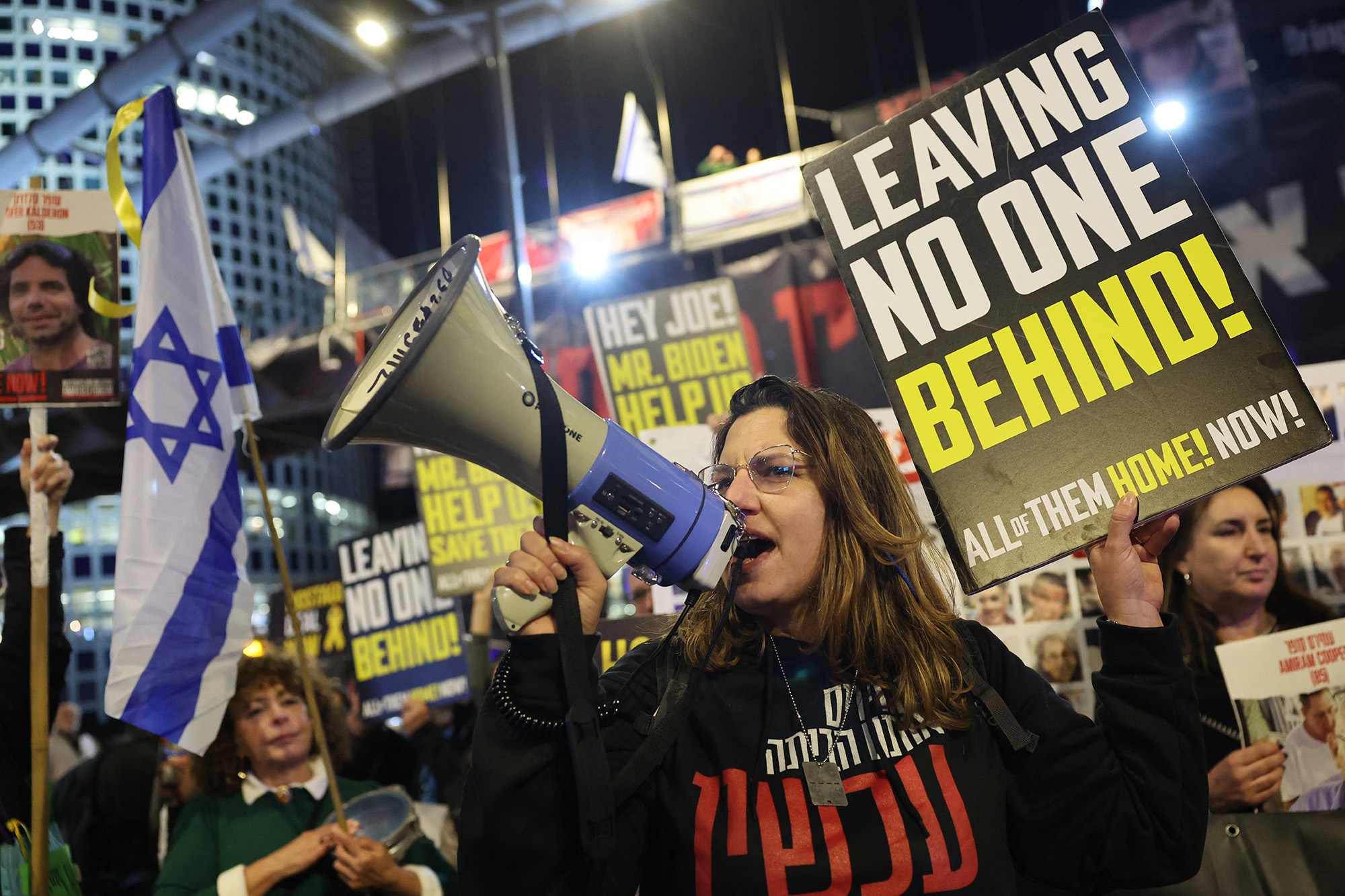 Demo in Tel Aviv (Bild: Jack Guez/AFP)