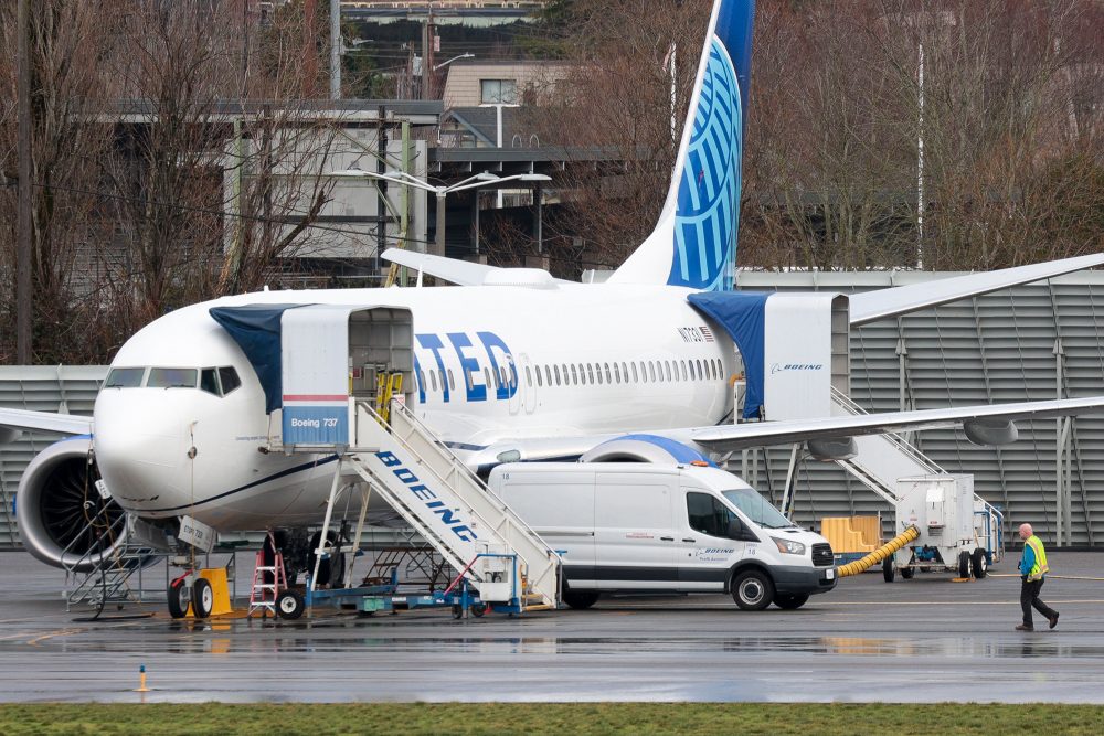 Boeing von United Airlines