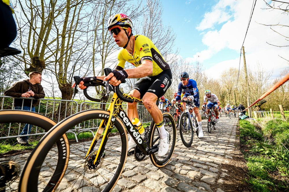 Wout van Aert am Mittwoch beim Eintagesrennens "Dwars door Vlaanderen"