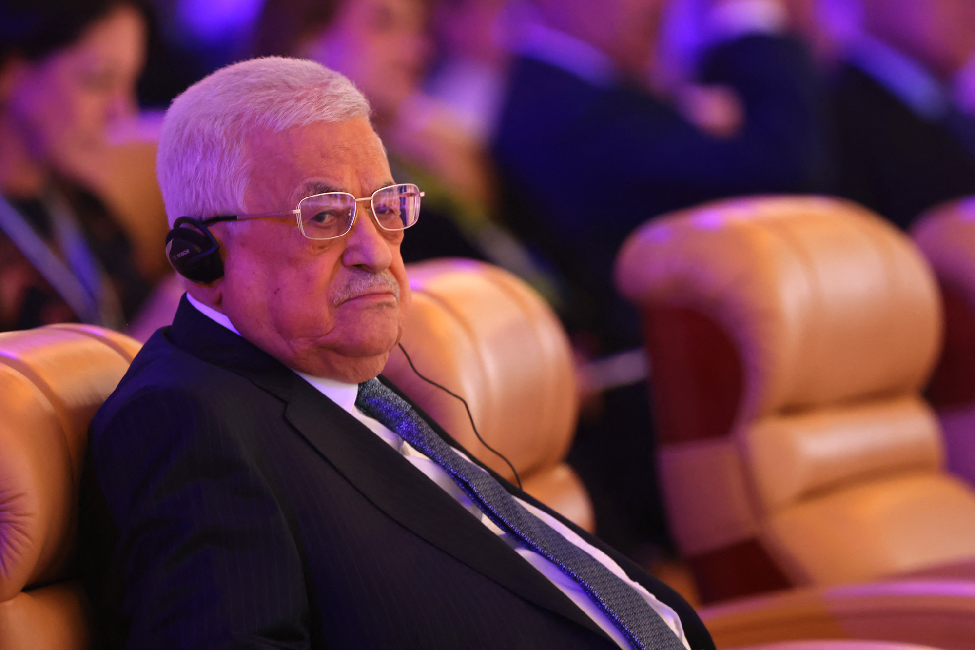 Palästinenser-Präsident Abbas am Sonntag in Riad