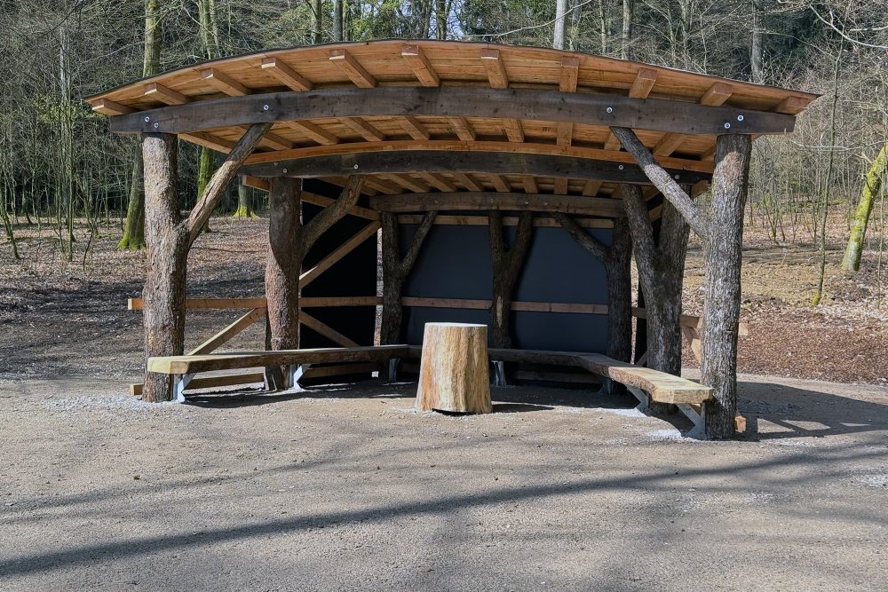 Bestattungswald Bambusch in der Gemeinde Amel