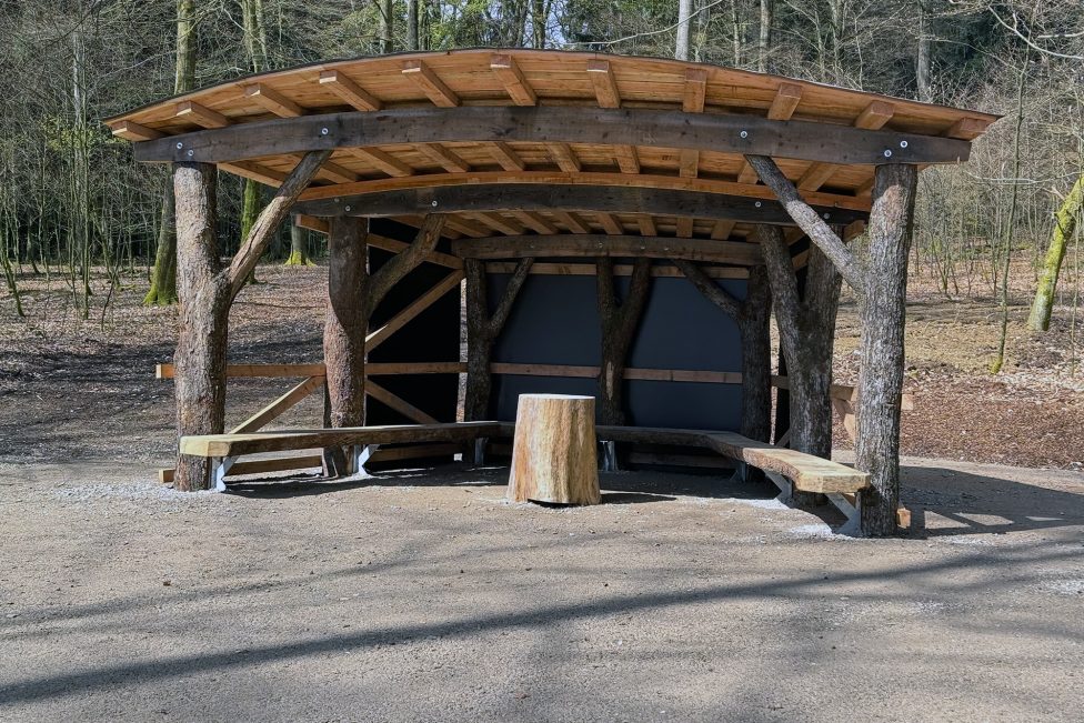 Bestattungswald Bambusch in der Gemeinde Amel