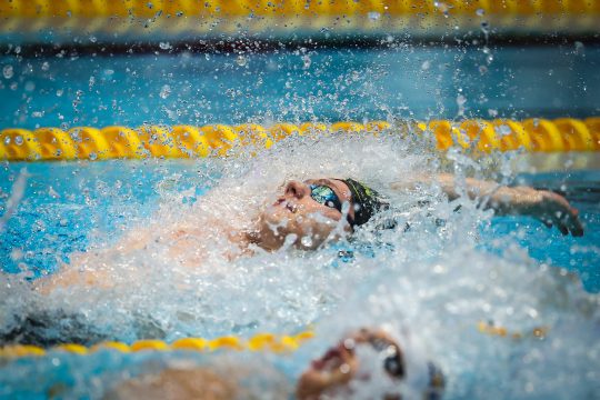 Stijn Franckx bei den belgischen Schwimm-Meisterschaften