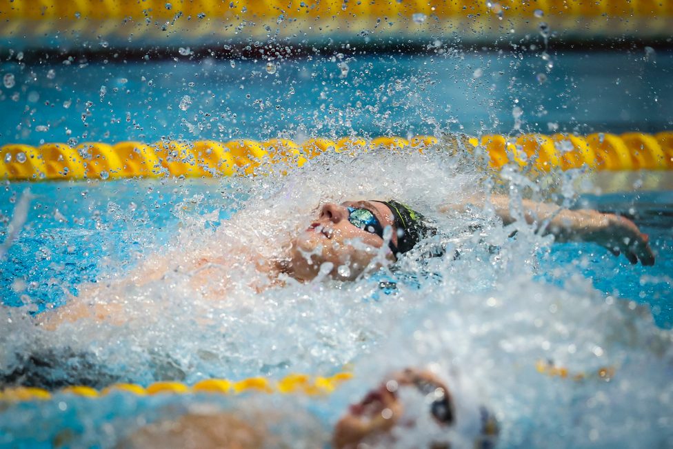 Stijn Franckx bei den belgischen Schwimm-Meisterschaften
