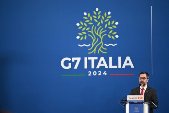 Kanadas Umweltminister Steven Guilbeault in Turin